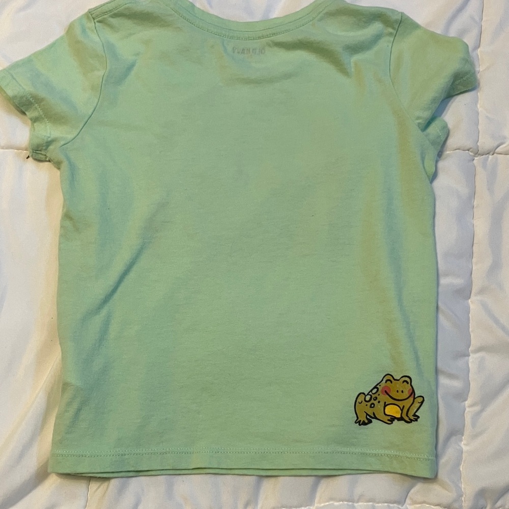 Old Navy Girls T-Shirt Trio - Mint, Cream, and Striped - Picture 4 of 11